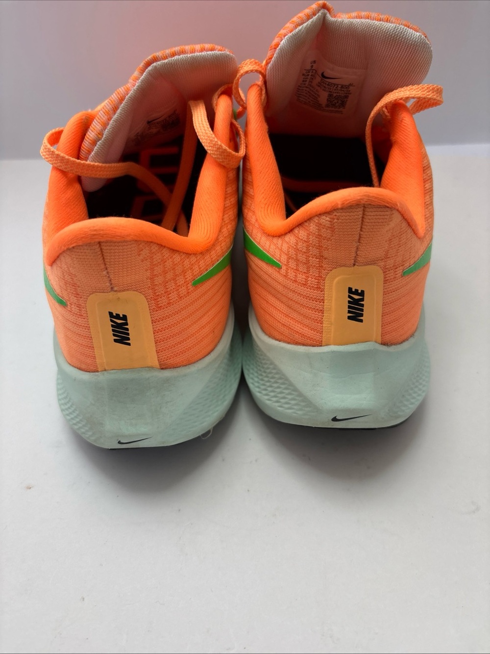 Nike Air Zoom Pegasus 39 Peach Cream Ghost Green - Womens Sz 9 - Running Shoes - Picture 3 of 7